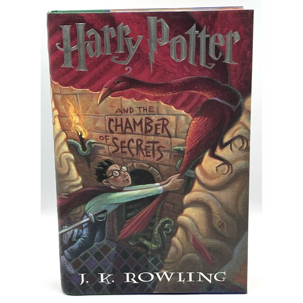 Harry Potter Chamber of Secrets Book 2 J.K. Rowling | 1st Ed/14th Prt HC/DJ 1999
